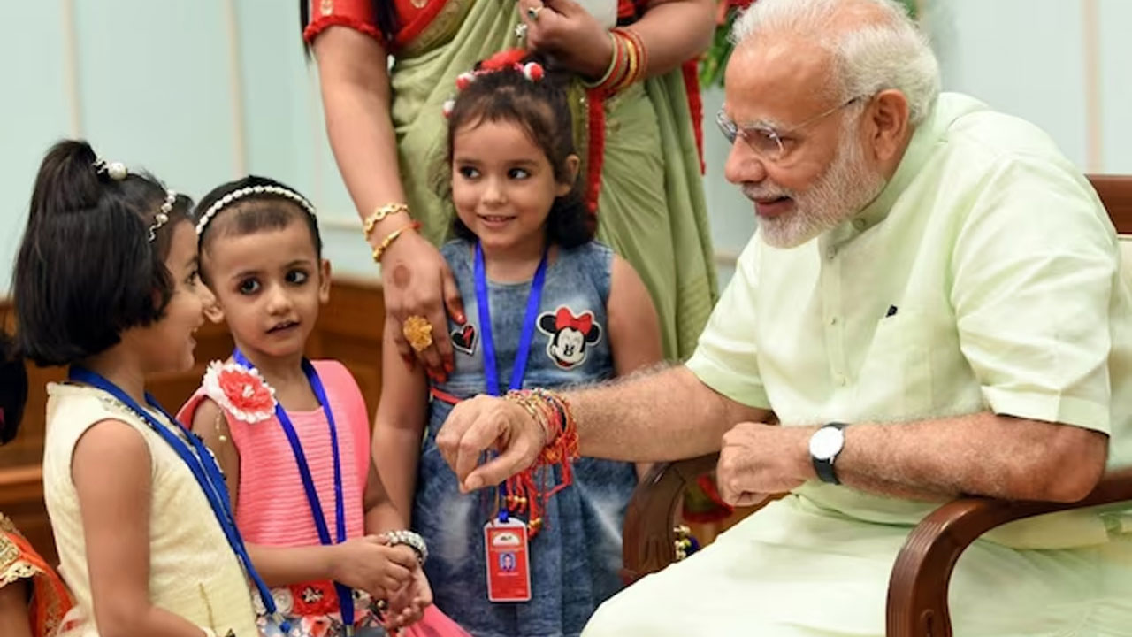 Rakshabandhan : ముస్లింలతో రాఖీ పండుగ.. బీజేపీ కార్యకర్తలకు మోదీ పిలుపు..