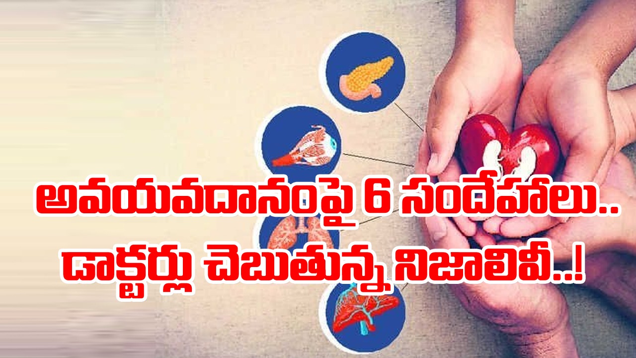 Organ Donation: హెచ్ఐవీ ఉన్నవాళ్లు అవయవ దానం చేయొచ్చా..? డాక్టర్లు చెబుతున్న 6 నిజాలివీ..!