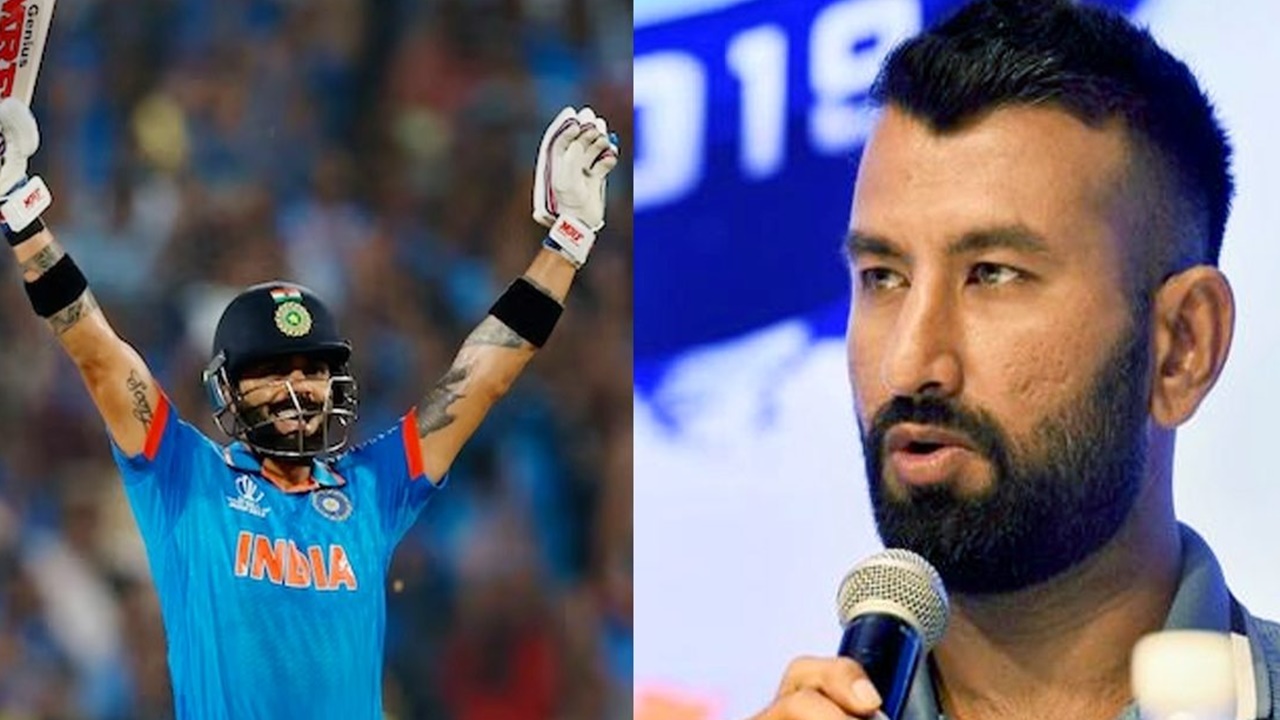 టీమ్ ఇండియా: విరాట్ కోహ్లీ 48వ సెంచరీని పుజారా కొట్టాడు