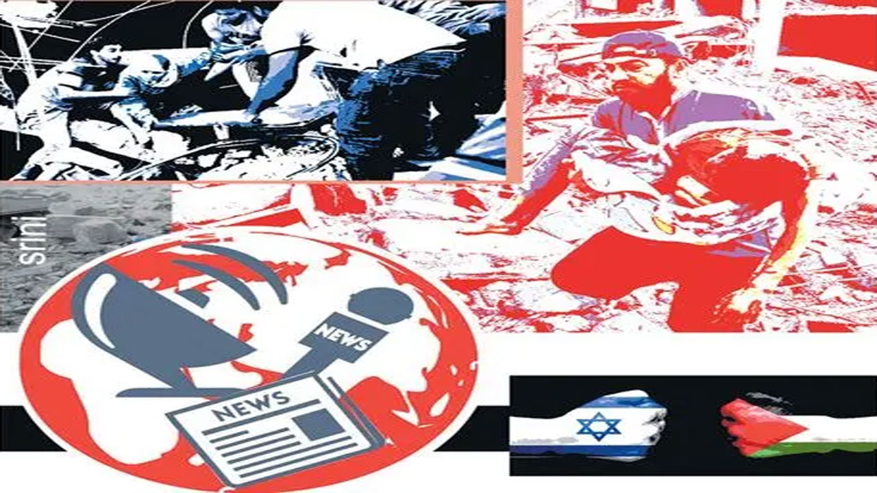 Israel-Gaza War: గాజా గాయాలపై మీడియా కారాలు