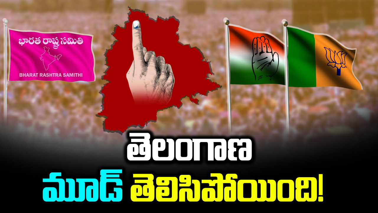 TS Assembly Polls : తెలంగాణ ఎన్నికలపై సంచలన సర్వే.. ఏ పార్టీకి ఎన్ని సీట్లని  తేలిందంటే..!?