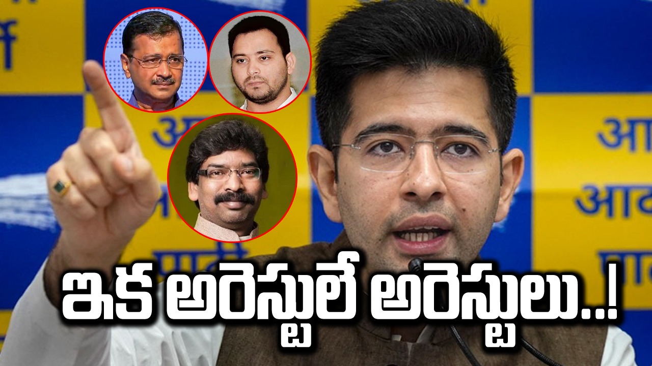 Raghav Chadha: అరెస్టుల పర్వంలో 'ఇండియా' కూటమి అగ్రనేతలే బీజేపీ టార్గెట్..!