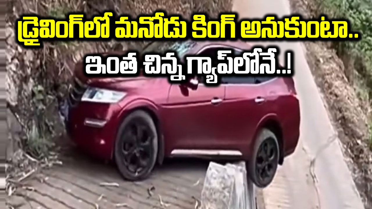 Car Driver: వీడేం డ్రైవరండీ బాబోయ్.. ఇంత చిన్న గ్యాప్‌లో కారును రివర్స్ చేసేందుకు ప్రయత్నం.. చివరకు..!