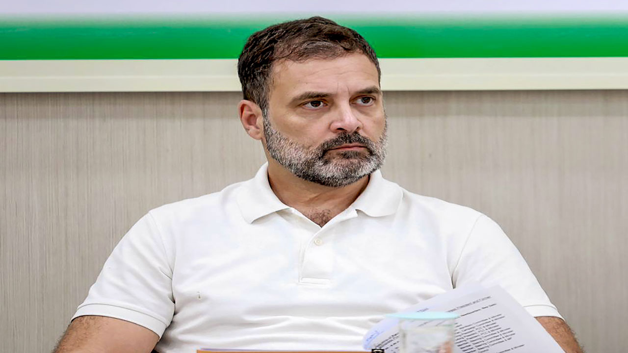 రాహుల్ గాంధీ: స్టేడియంలో 'దుశ్శకునం'