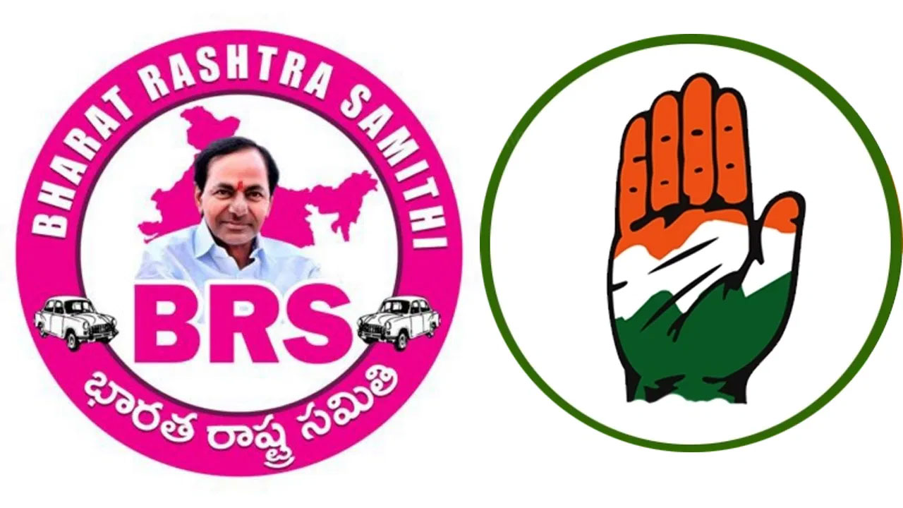 BRS - Congress: నిజామాబాద్ జిల్లాలో బీఆర్ఎస్ -  కాంగ్రెస్ నేతల ఘర్షణ.. తీవ్ర ఉద్రిక్తత