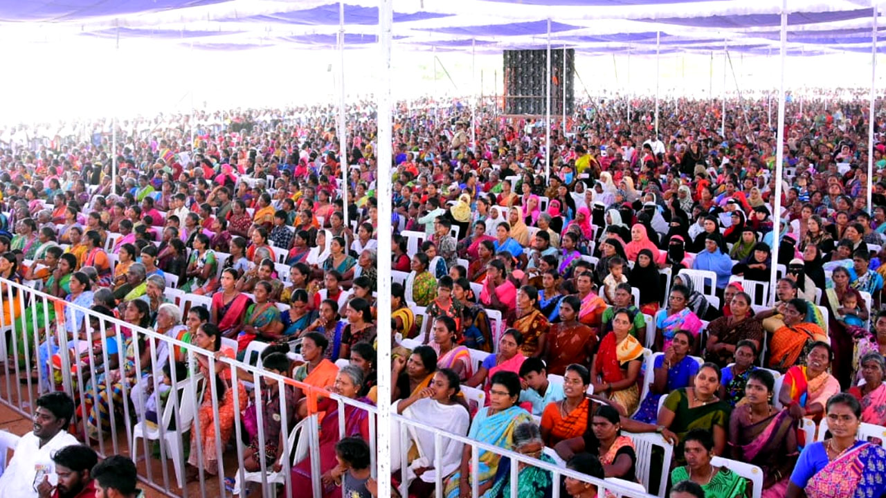 Telangana Elections : జోగులాంబ గద్వాల జిల్లాలో కాంగ్రెస్ ప్రజాగర్జన సభ