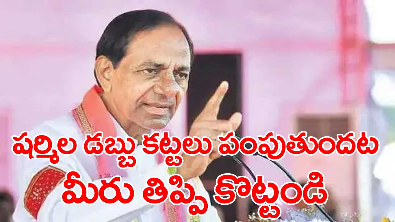 KCR :పెద్ది సుదర్శన్ రెడ్డిపై షర్మిల కక్ష కట్టింది