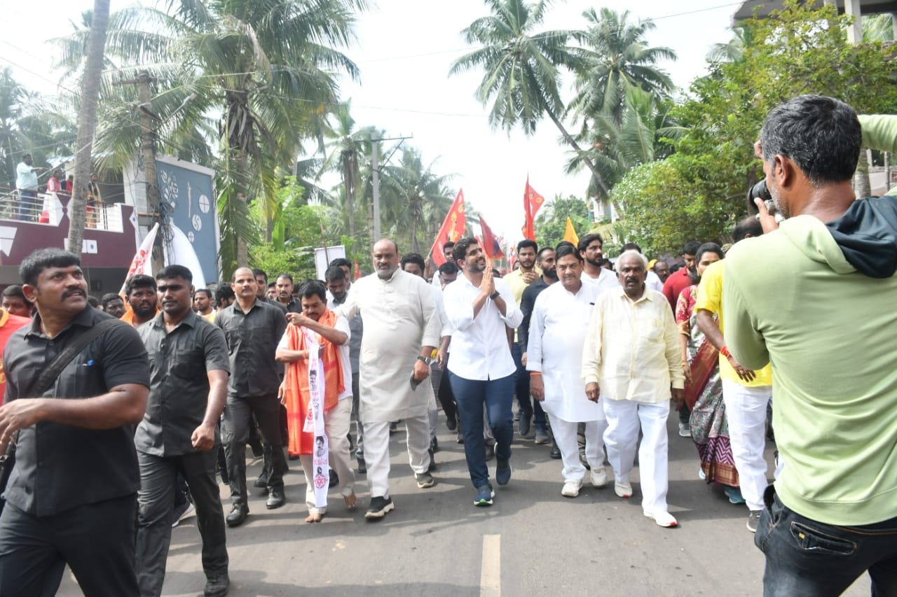 నారా లోకేష్ ‘యువగళం’ పాదయాత్ర పునఃప్రారంభం