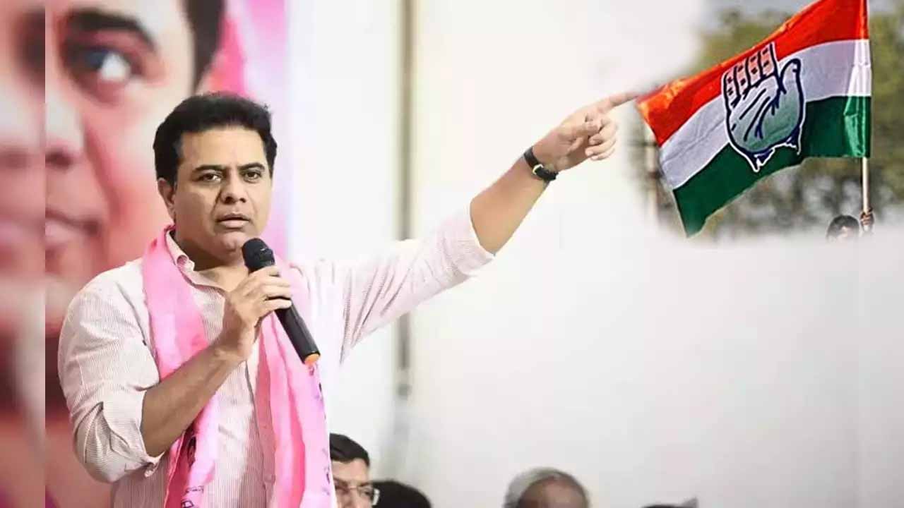 KTR:కాంగ్రెస్‌కు 40 సీట్లూ కష్టమే.. వచ్చేది బీఆర్ఎస్ సర్కారే: కేటీఆర్