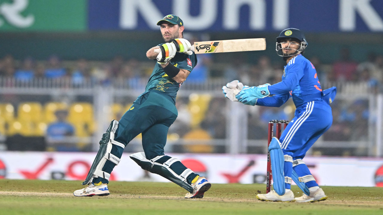 T20 Ind vs Aus : మ్యాక్స్‌ దంచుడు