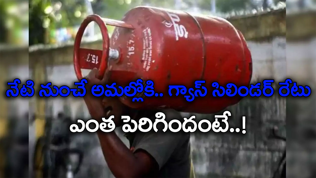 LPG Cylinder Price: గ్యాస్ సిలిండర్ పెరిగిందోచ్.. డిసెంబర్ 1వ తారీఖు నుంచి గ్యాస్ సిలిండర్ ధర ఎంతంటే..!
