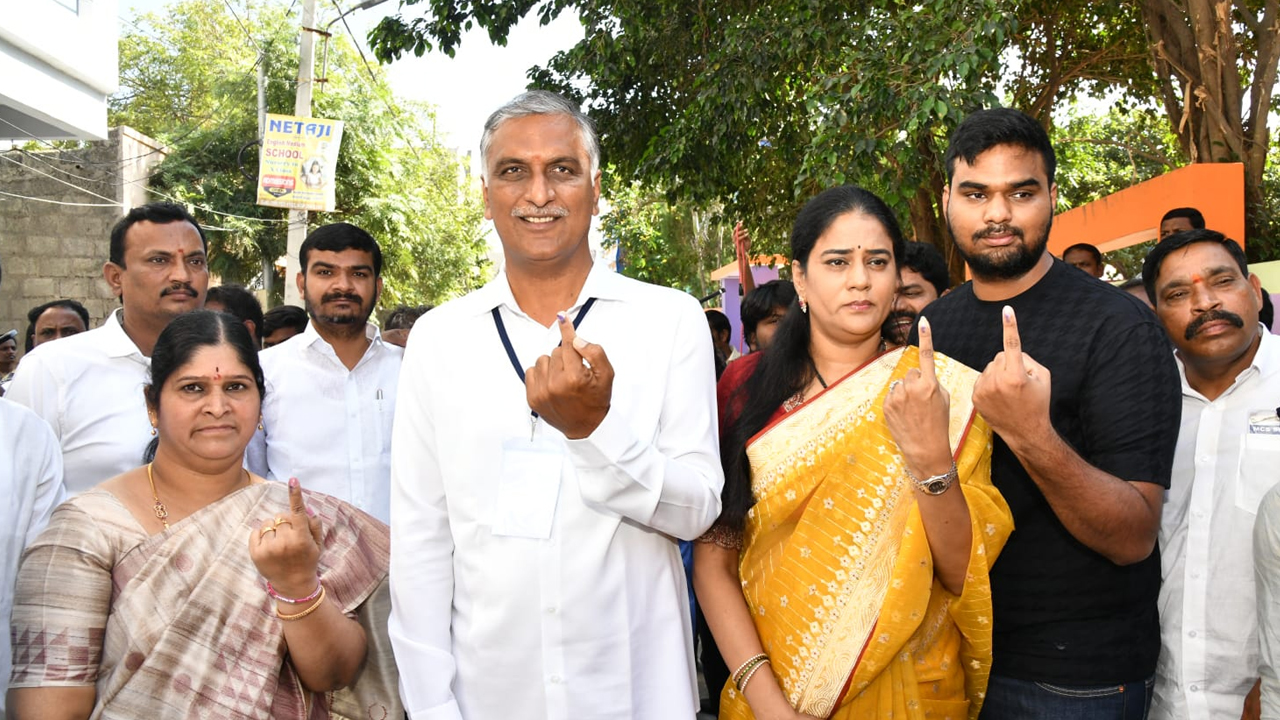 Harish Rao: తెలంగాణ వ్యాప్తంగా పాజిటివ్ ఓటింగ్