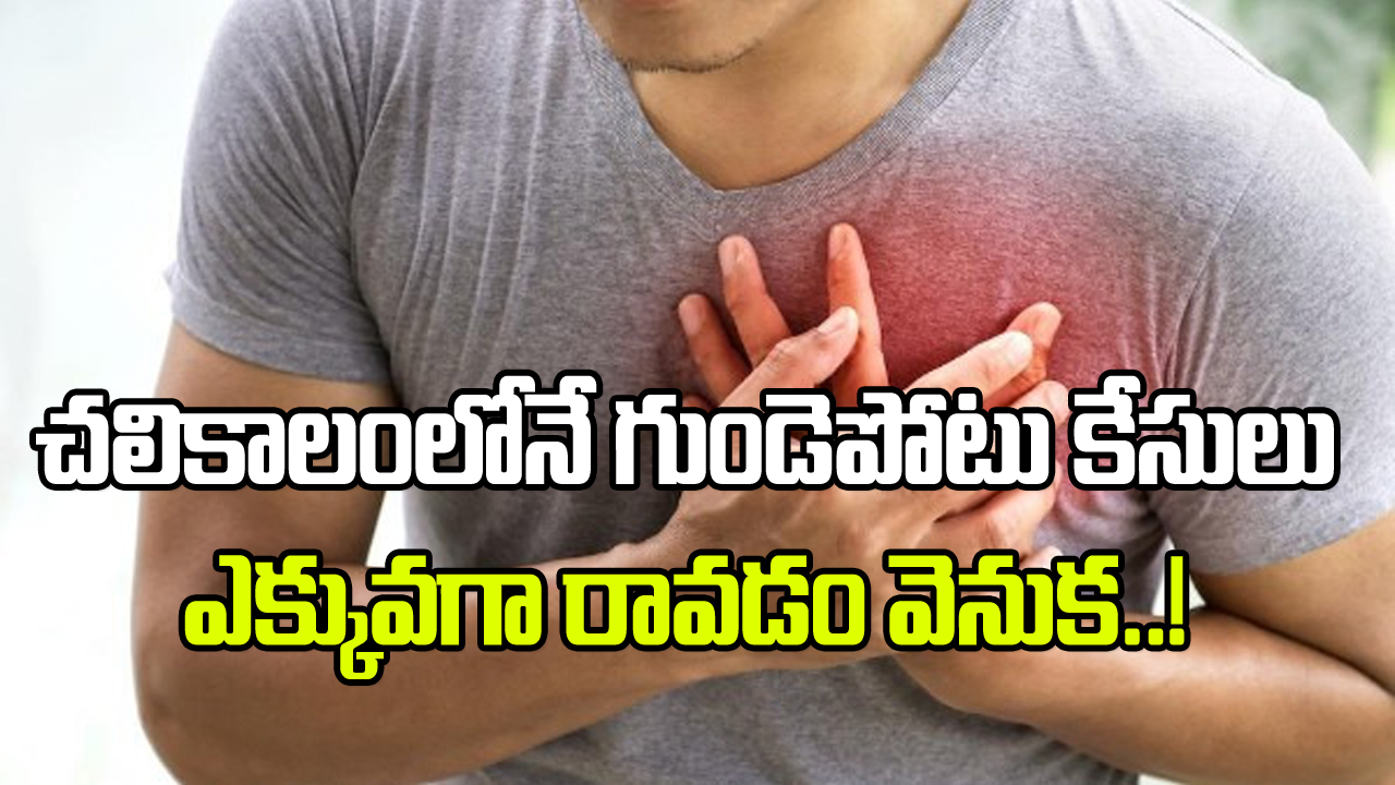 Heart Attacks: చలికాలంలోనే గుండెపోటు కేసులు ఎందుకు ఎక్కువ..? అసలు కారణాలు ఏంటంటే..!