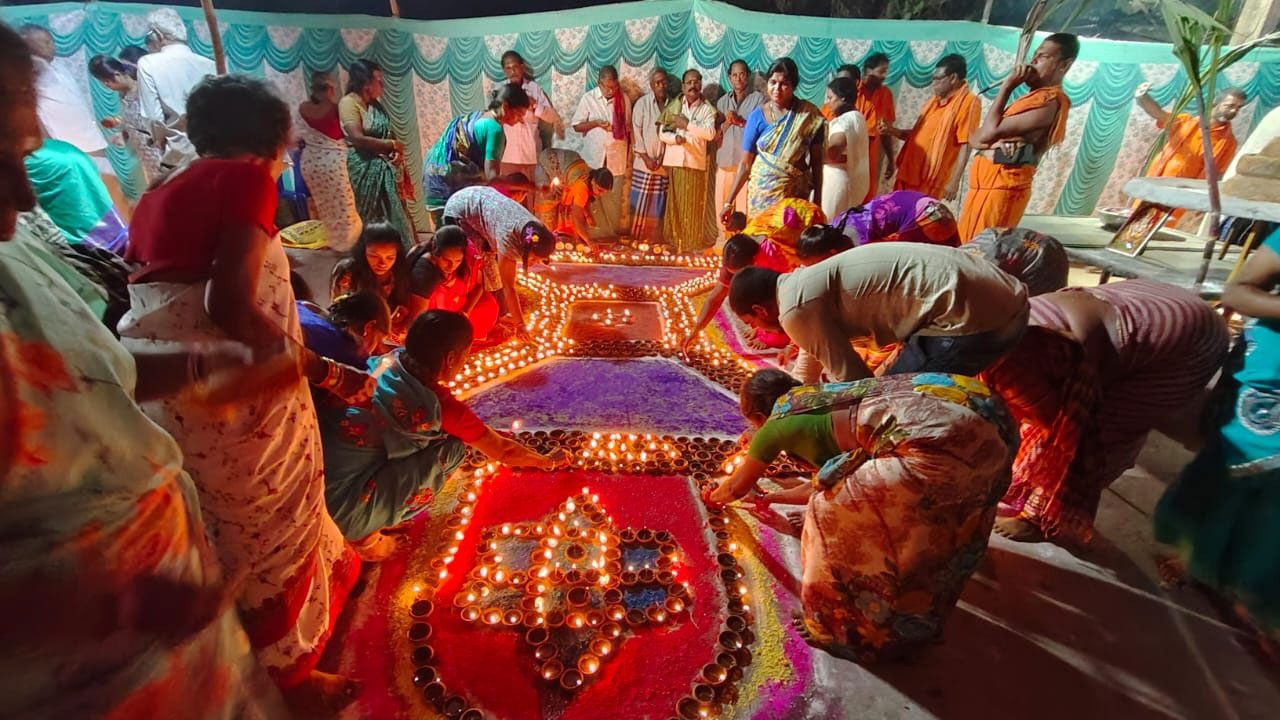 హరోం హర | kartika puja at temples