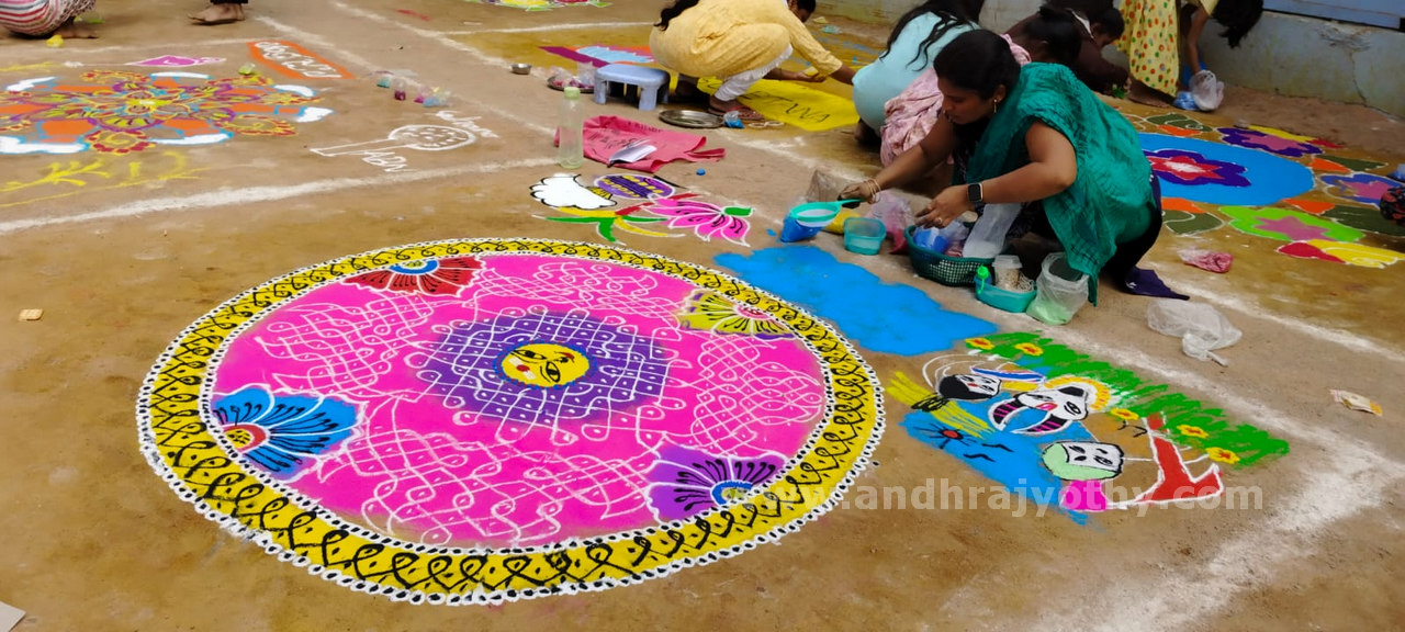 రంగవల్లులు.. కొత్త హంగులు 