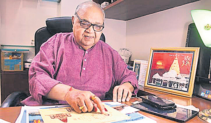 ఆలయ రూపశిల్పి చంద్రకాంత్‌ | The architect of the temple is Chandrakant