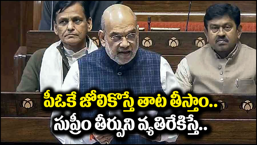 Amit Shah: పీఓకే జోలికొస్తే తాట తీస్తాం.. ఆర్టికల్ 370 రద్దుపై సుప్రీం తీర్పు ప్రతిపక్షాలకు చెంపపెట్టు