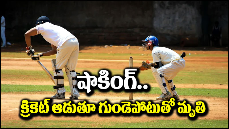 Cricketer Heart Attack: తీవ్ర విషాదం.. క్రికెట్ ఆడుతూ గుండెపోటుతో క్రికెటర్ మృతి