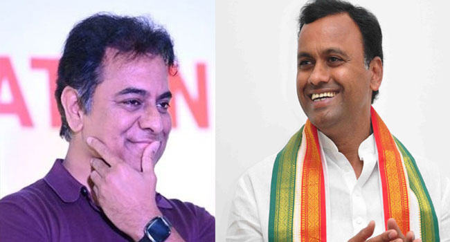 KTR: అసెంబ్లీ ఆవరణలో కేటీఆర్, రాజగోపాల్‌రెడ్డి మధ్య ఆసక్తికర చర్చ..