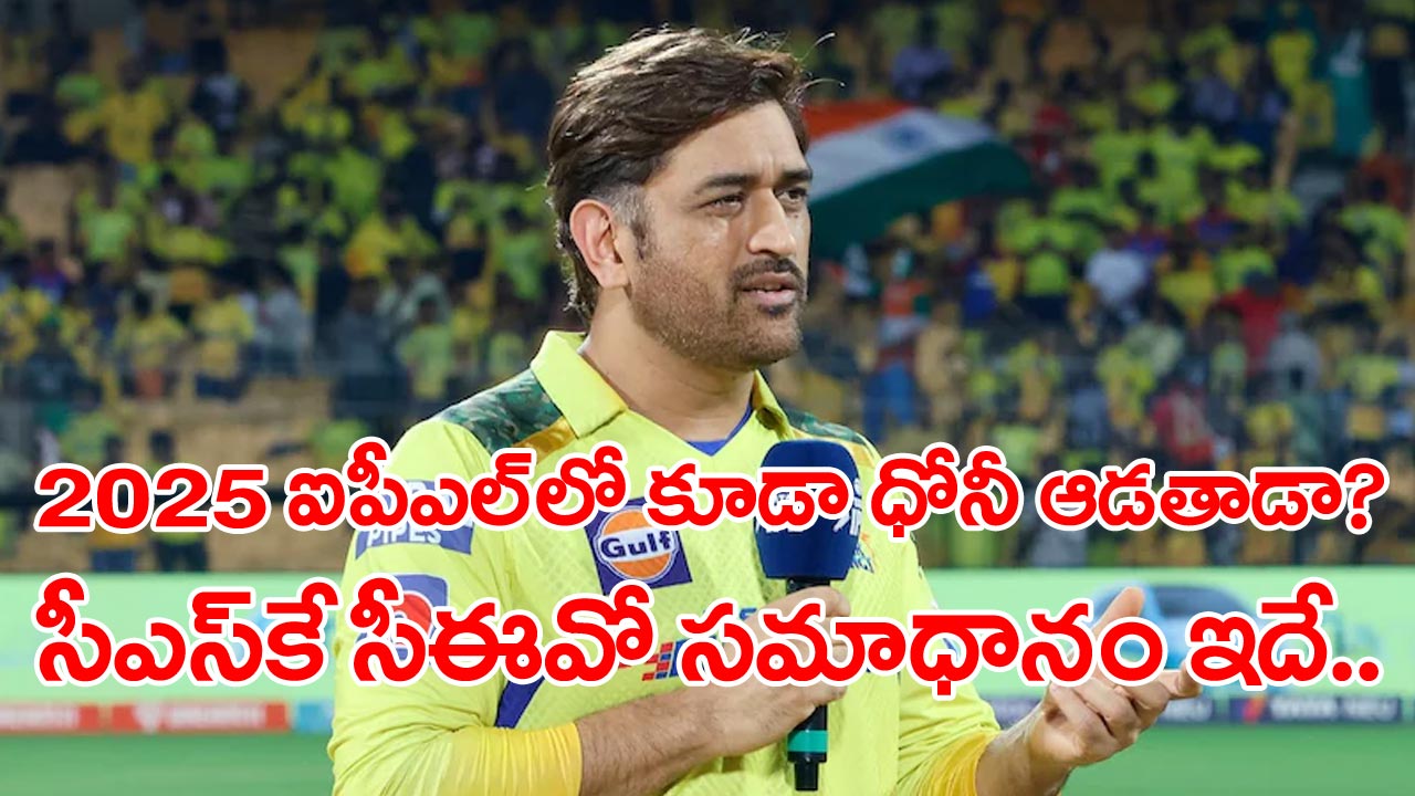 IPL 2024: దిగ్గజ క్రికెటర్ ఎంఎస్ ధోనికి ఐపీఎల్ 2024 చిట్టచివరిదా?.. చెన్నై సూపర్ కింగ్స్ సీఈవో ఆసక్తికర సమాధానం ఇదే..