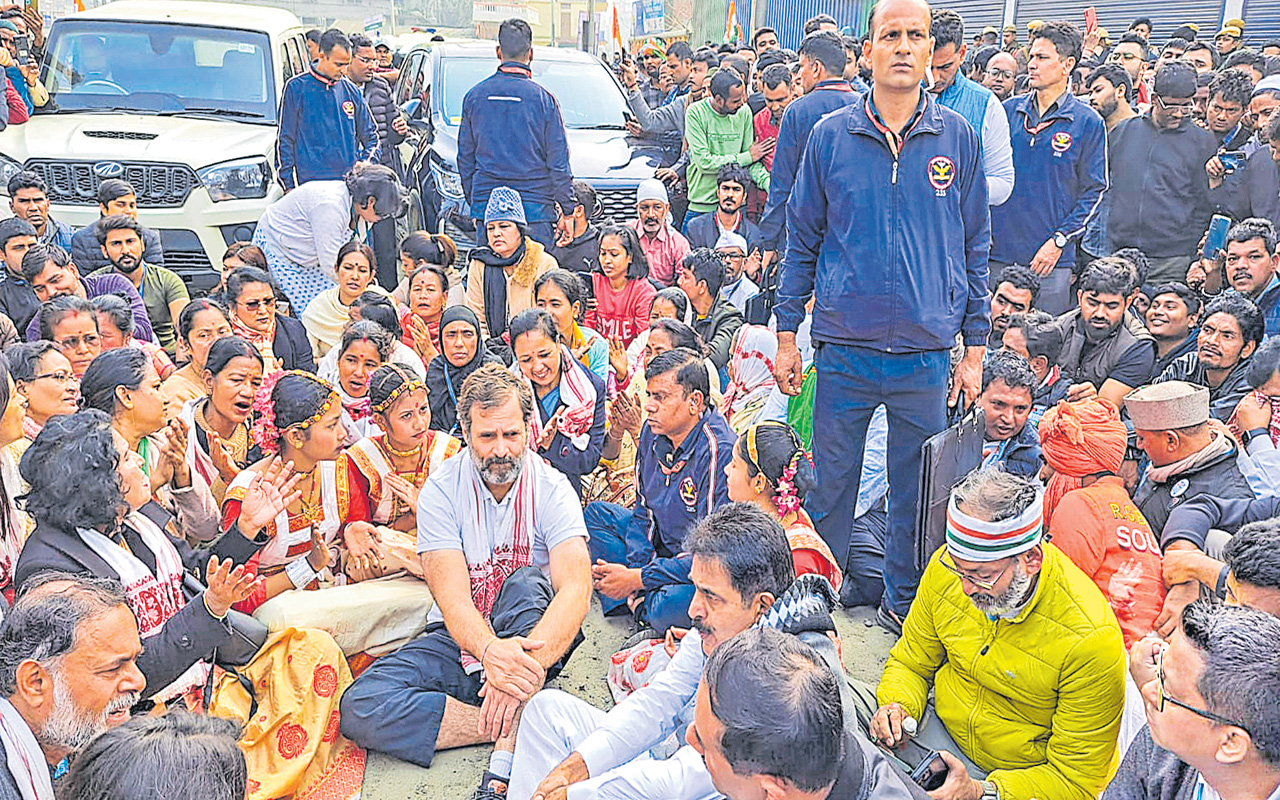 రాహుల్ జోడోయాత్రకు బ్రేకులు