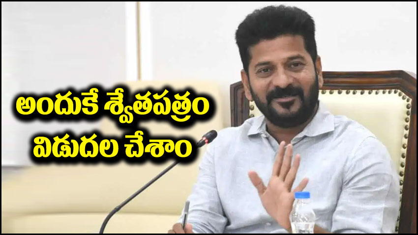 CM Revanth Reddy: ప్రజలకు మంచి చేయాలన్న ఉద్దేశంతోనే శ్వేతపత్రం విడుదల చేశాం