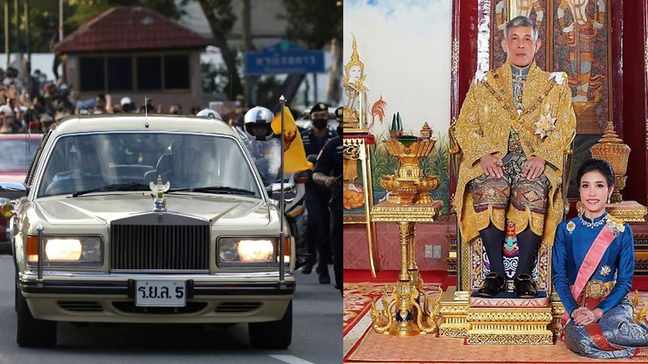 Thailand: 300 కార్లు.. 38 విమానాలు.. ఇది కదా రాయల్ లైఫ్ అంటే..!