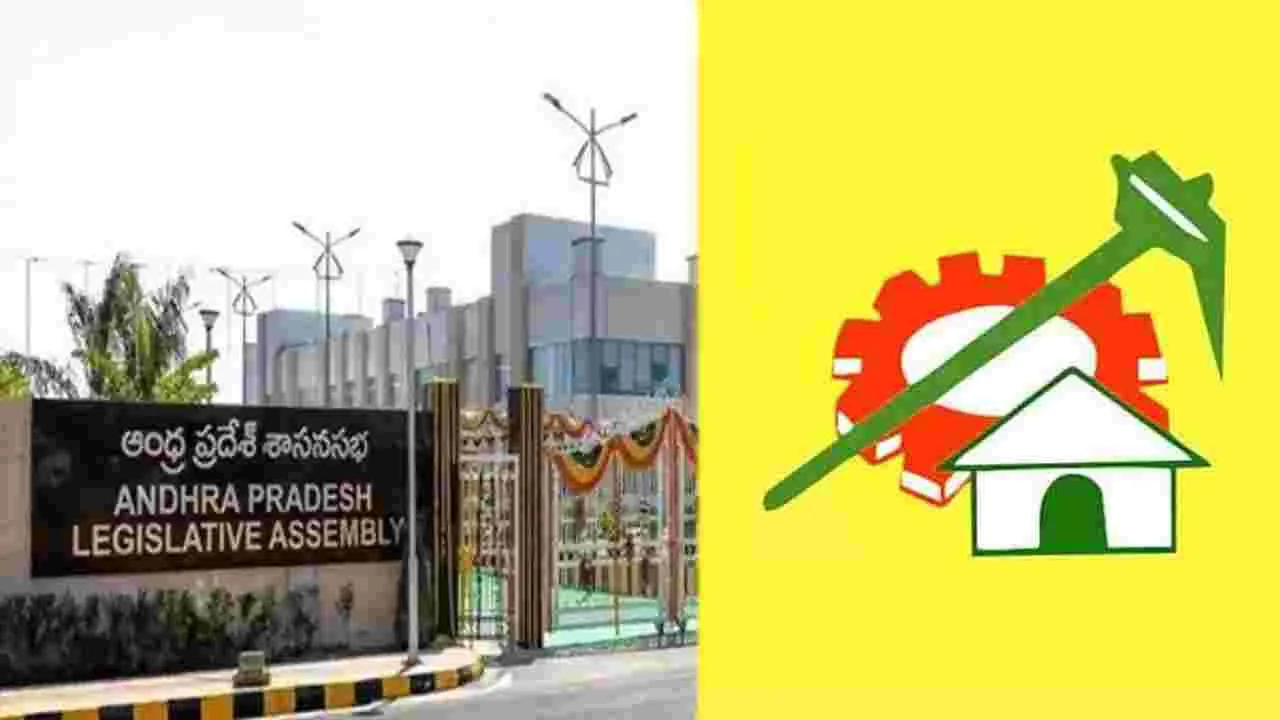 AP Assembly: అదే సీన్ రిపీట్... శాసనసభ నుంచి టీడీపీ ఎమ్మెల్యేల సస్పెండ్