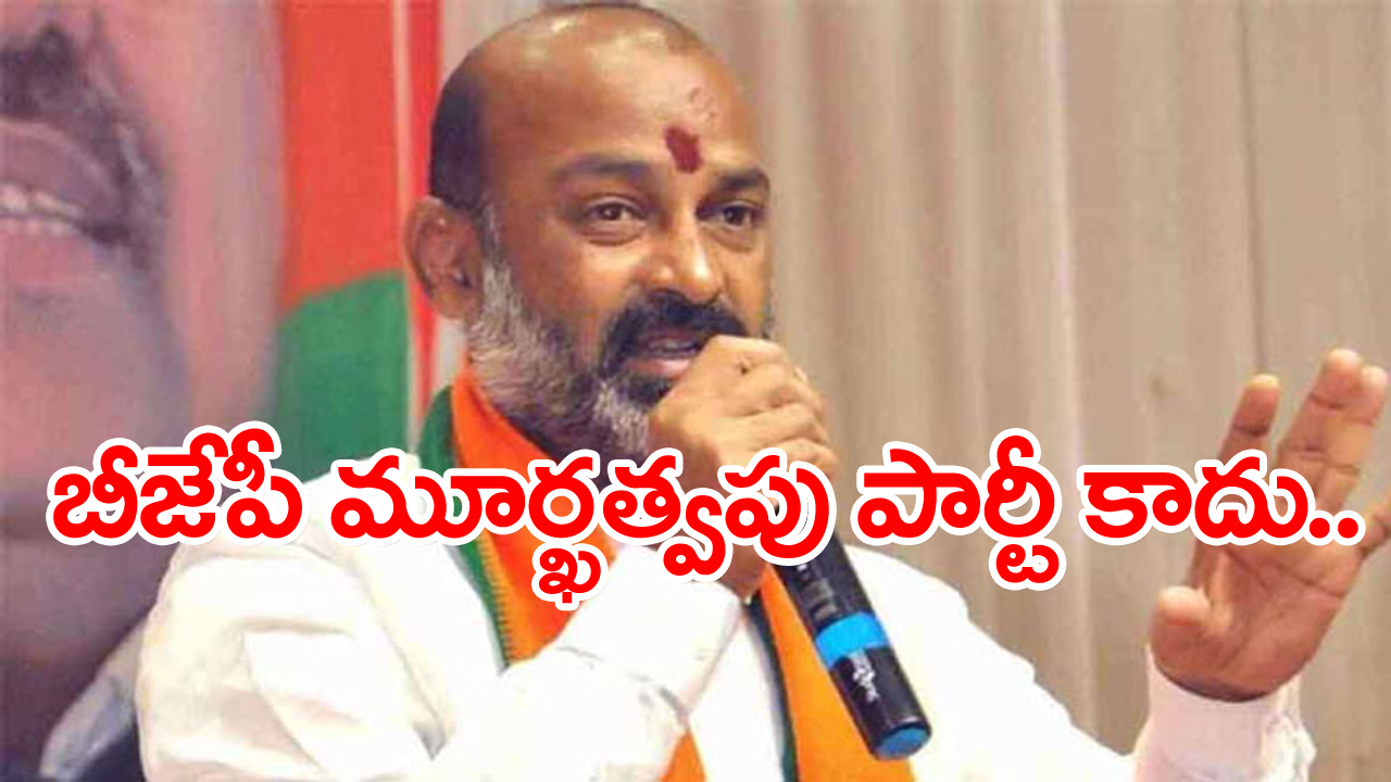 BJP: పొత్తులపై బండి సంజయ్ సంచలన వ్యాఖ్యలు