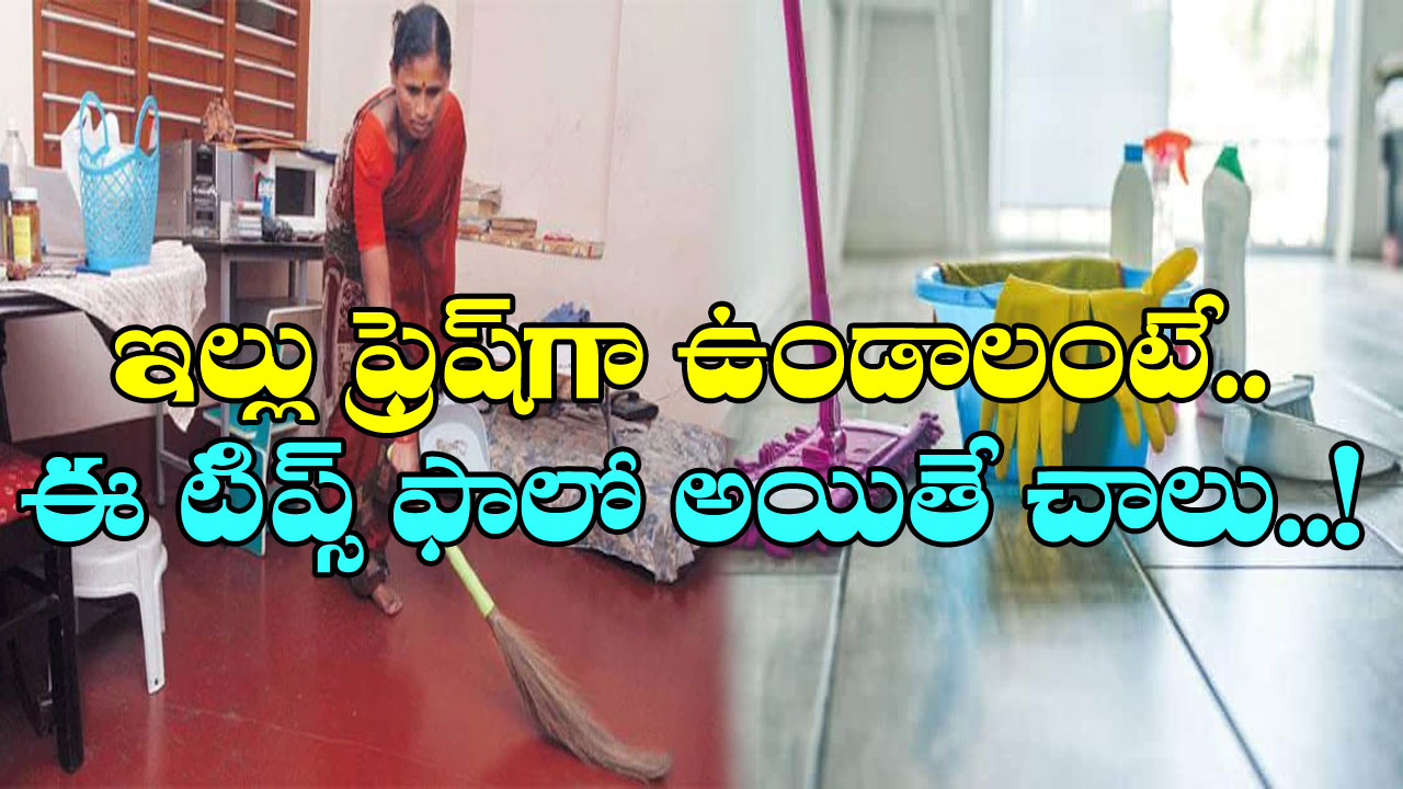 Home Cleaning:  వ్యాధులనేవి ఇంటి దరిదాపుల్లో ఉండకూడదంటే.. ఇంటిని ఈ టిప్స్ తో శుభ్రం చెయ్యాల్సిందే..!