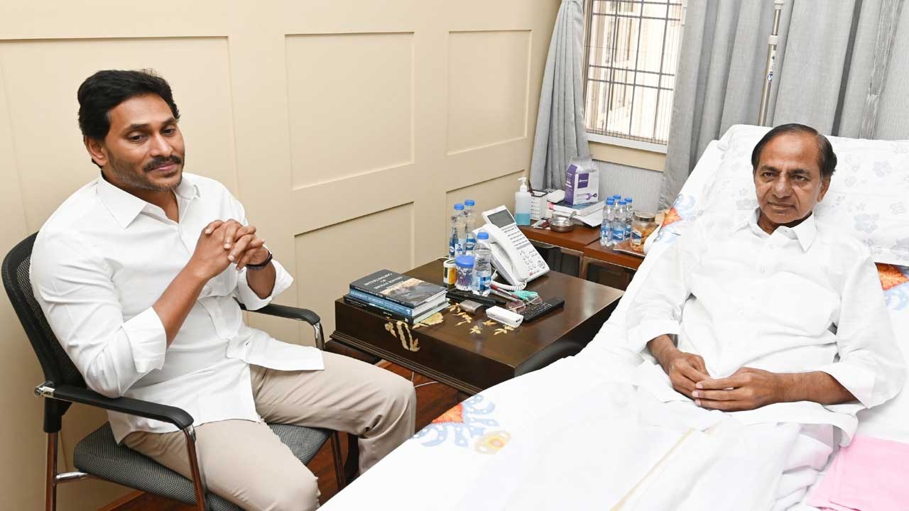మాజీ సీఎం కేసీఆర్‌ నివాసానికి ఏపీ ముఖ్యమంత్రి జగన్..