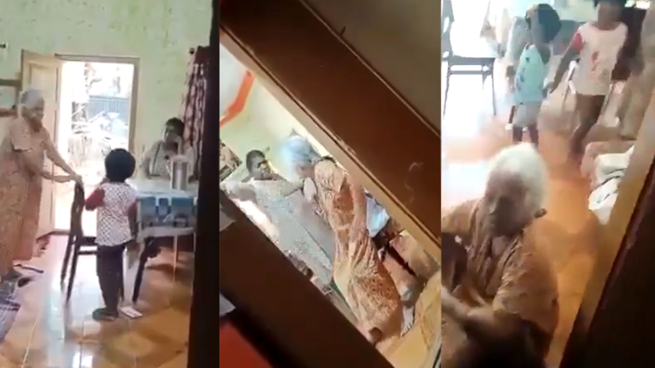 Viral Video: వృద్ధురాలు అని కూడా చూడకుండా.. ఈ కోడలు ఏం చేసిందో చూడండి.. 