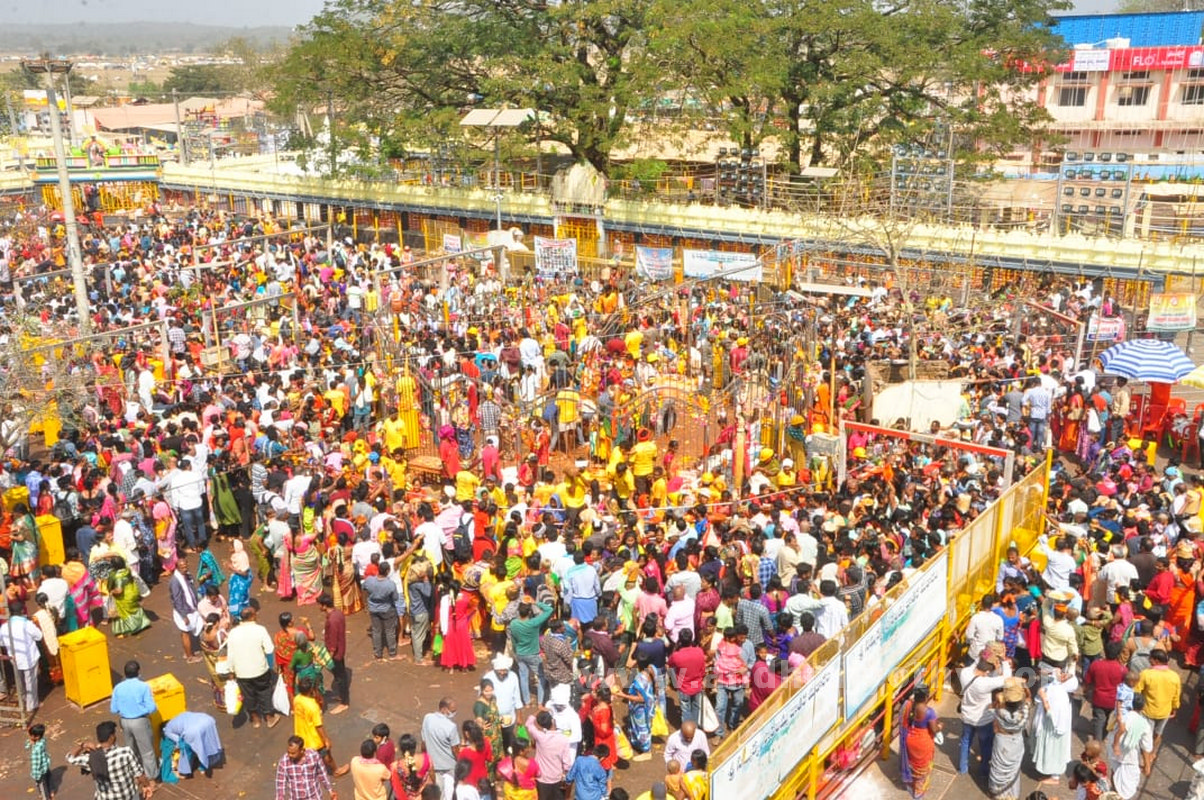 మేడారం.. భక్తజనహారం