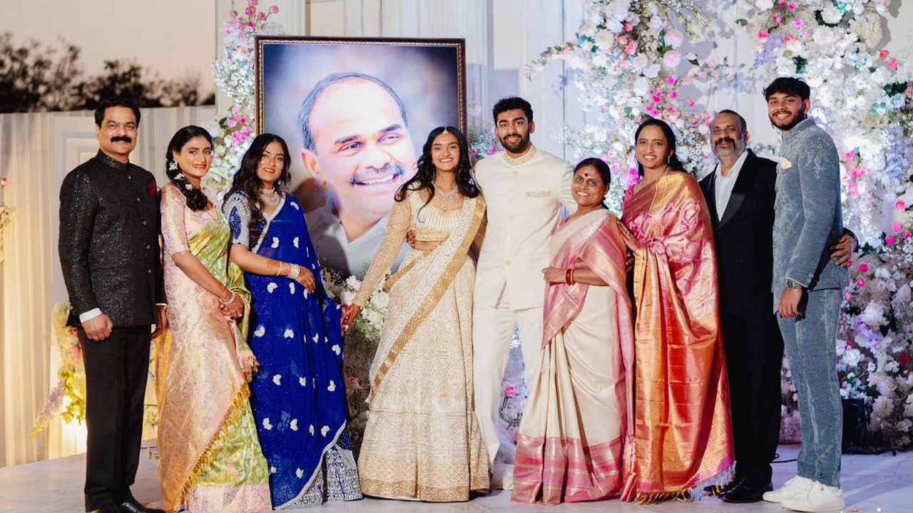 YS Raja Reddy Marriage: వైఎస్ రాజారెడ్డి-ప్రియా అట్లూరి పెళ్లి ఫొటోలు ...