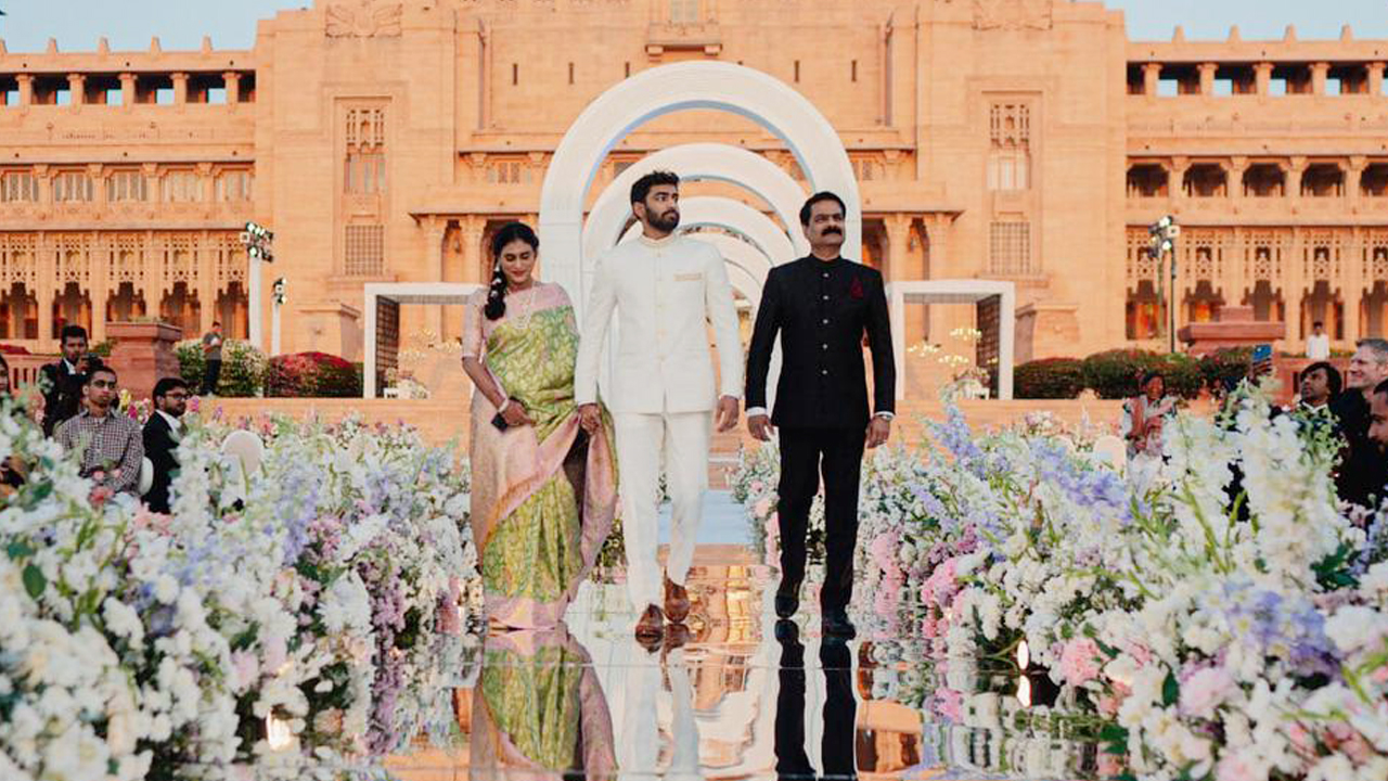 YS Raja Reddy Marriage: వైఎస్ రాజారెడ్డి-ప్రియా అట్లూరి పెళ్లి ఫొటోలు చూశారా.. చూపు తిప్పుకోలేరు అంతే!