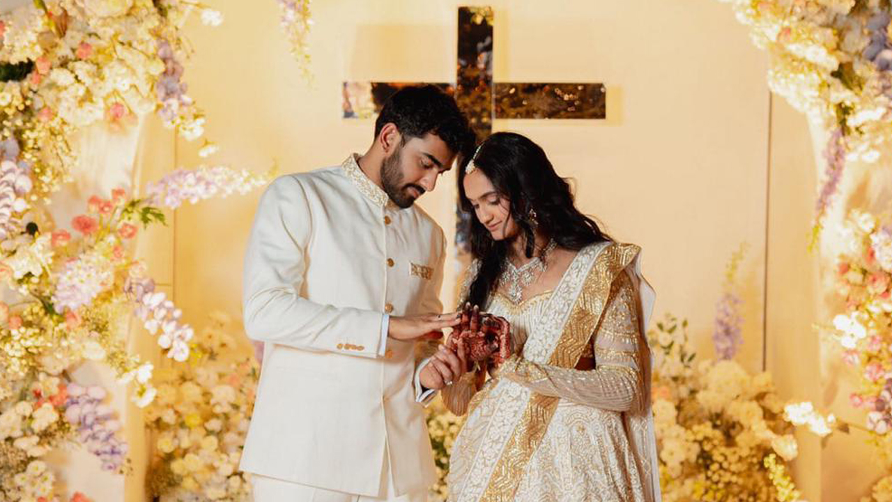 YS Raja Reddy Marriage: వైఎస్ రాజారెడ్డి-ప్రియా అట్లూరి పెళ్లి ఫొటోలు చూశారా.. చూపు తిప్పుకోలేరు అంతే!