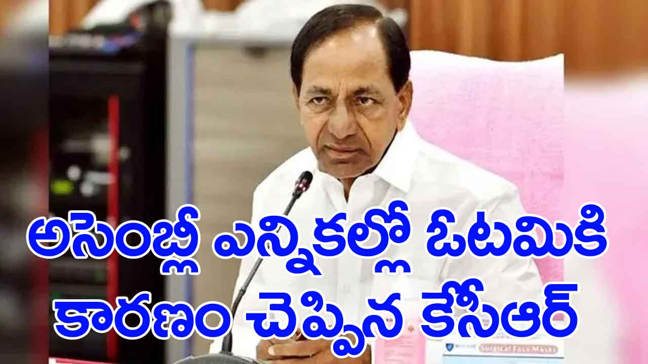 KCR: అసెంబ్లీ ఎన్నికల్లో అందుకే ఓడిపోయాం.. కేసీఆర్ కీలక వ్యాఖ్యలు