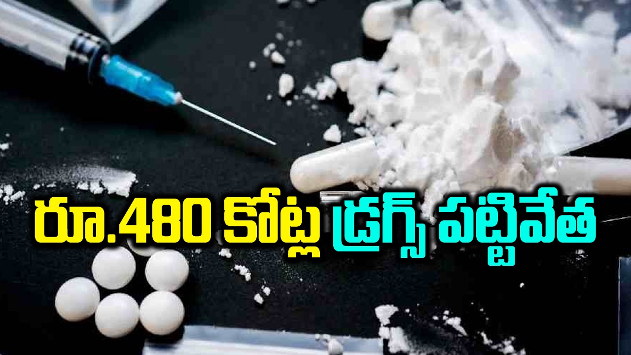 Drugs Seizure: రూ.480 కోట్ల విలువైన డ్రగ్స్ పట్టివేత.. ఆరుగురు అరెస్ట్