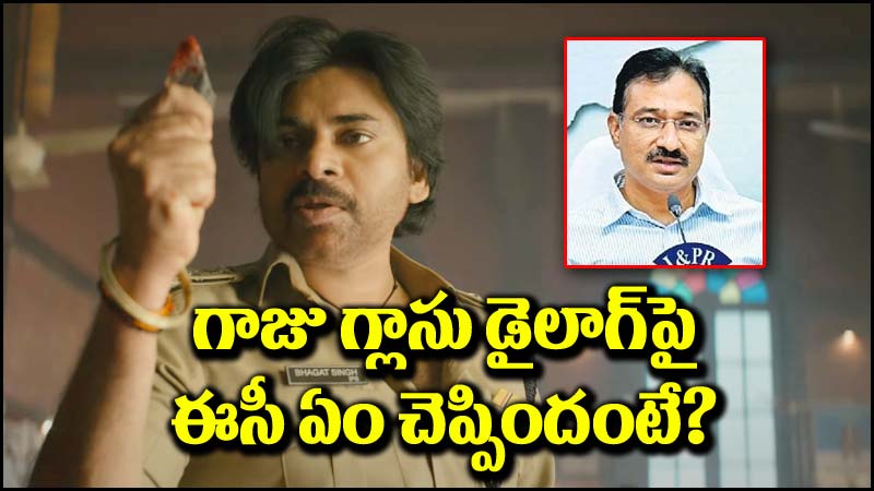 Mukesh Kumar Meena: ఉస్తాద్ భగత్‌సింగ్ టీజర్‌లో గ్లాసు డైలాగ్.. అభ్యంతరాలపై ఈసీ ఏం చెప్పిందంటే?