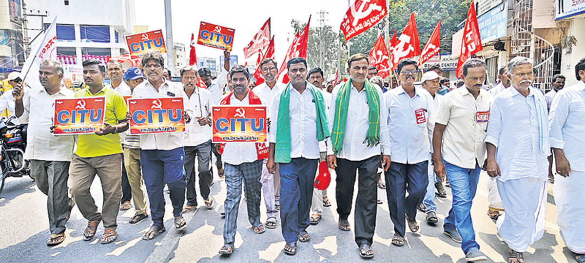 పంటలకు మద్దతు ధర చట్టం చేయాలి 