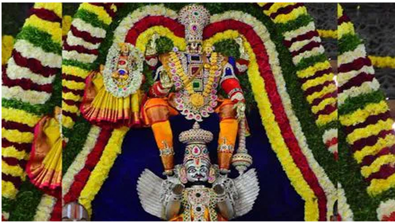 Yadadri: యాదాద్రి  లక్ష్మినరసింహ స్వామి దేవస్థానంలో  9వ రోజు వార్షిక బ్రహ్మోత్సవాలు
