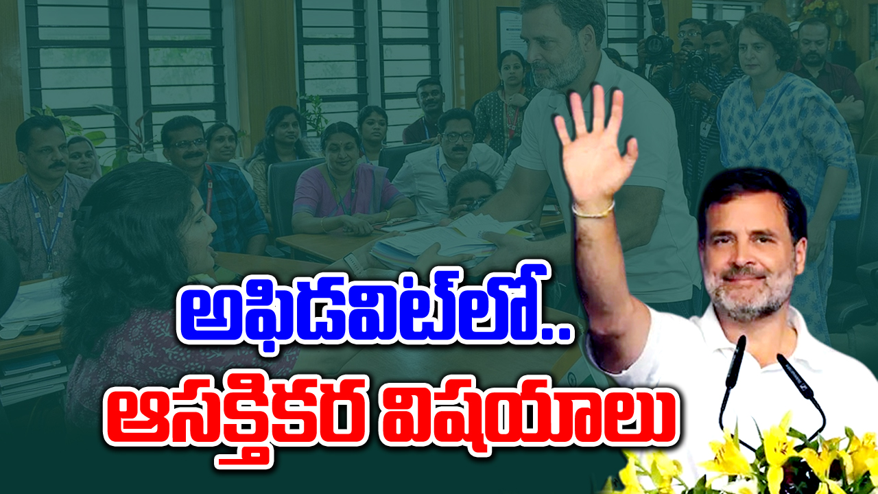 Rahul Gandhi: రాహుల్‌కు రూ.20 కోట్ల స్తిర, చరాస్తులు.. ఆసక్తికర విషయం ఏంటంటే..