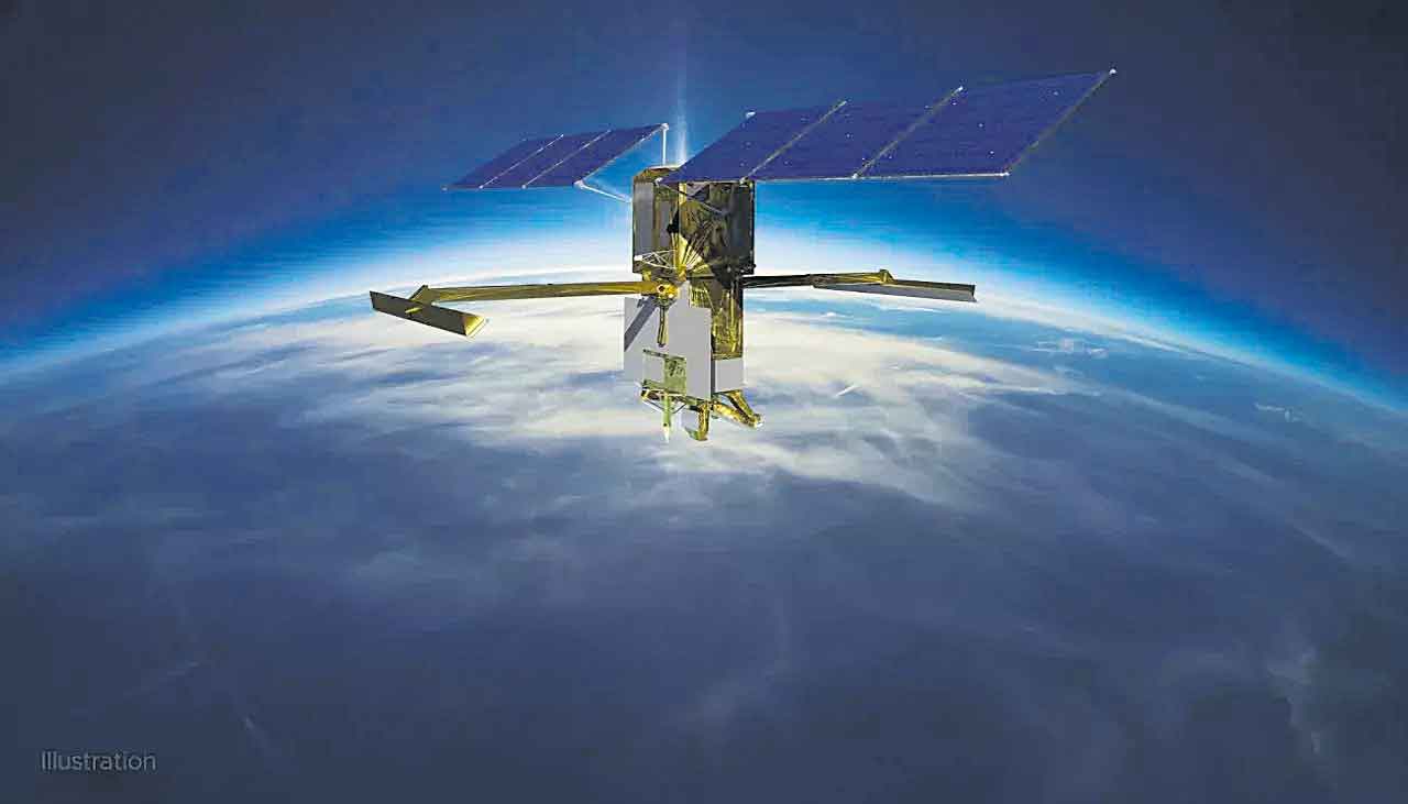 విజయవంతంగా నింగిలోకి టీశాట్‌- 1ఏ ఉపగ్రహం