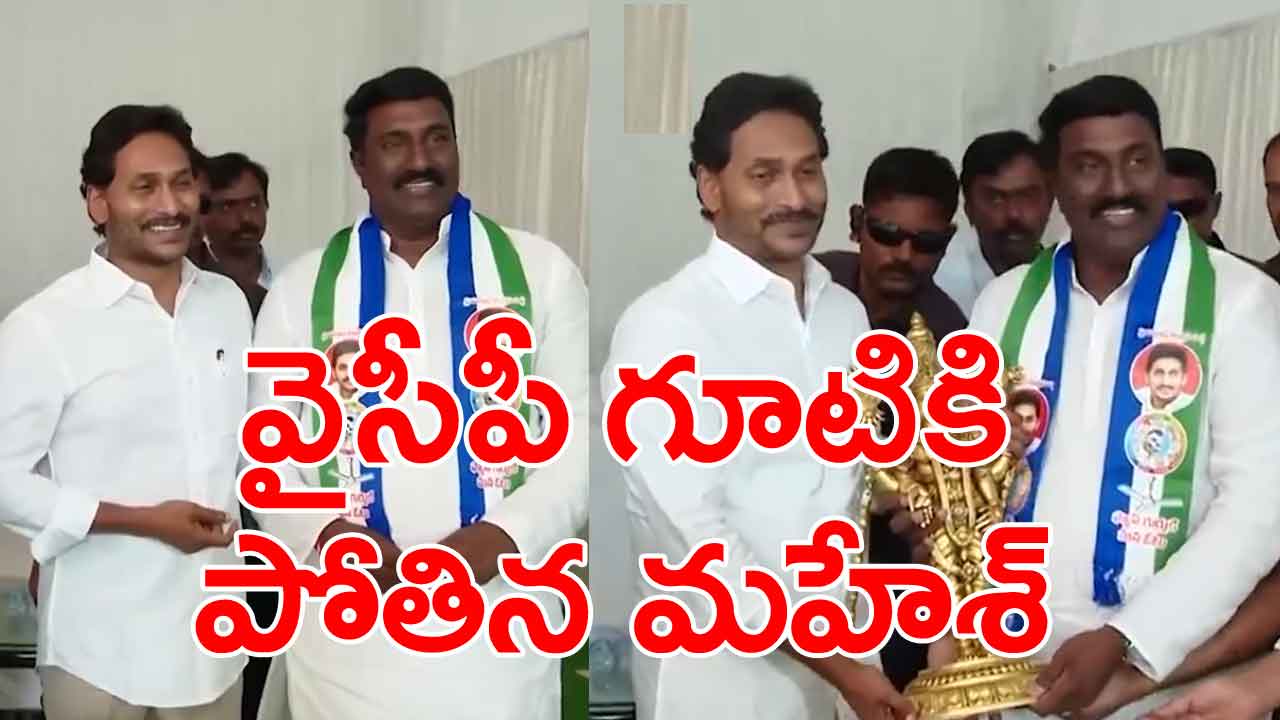 AP Election 2024: వైసీపీలో చేరిన పోతిన మహేశ్