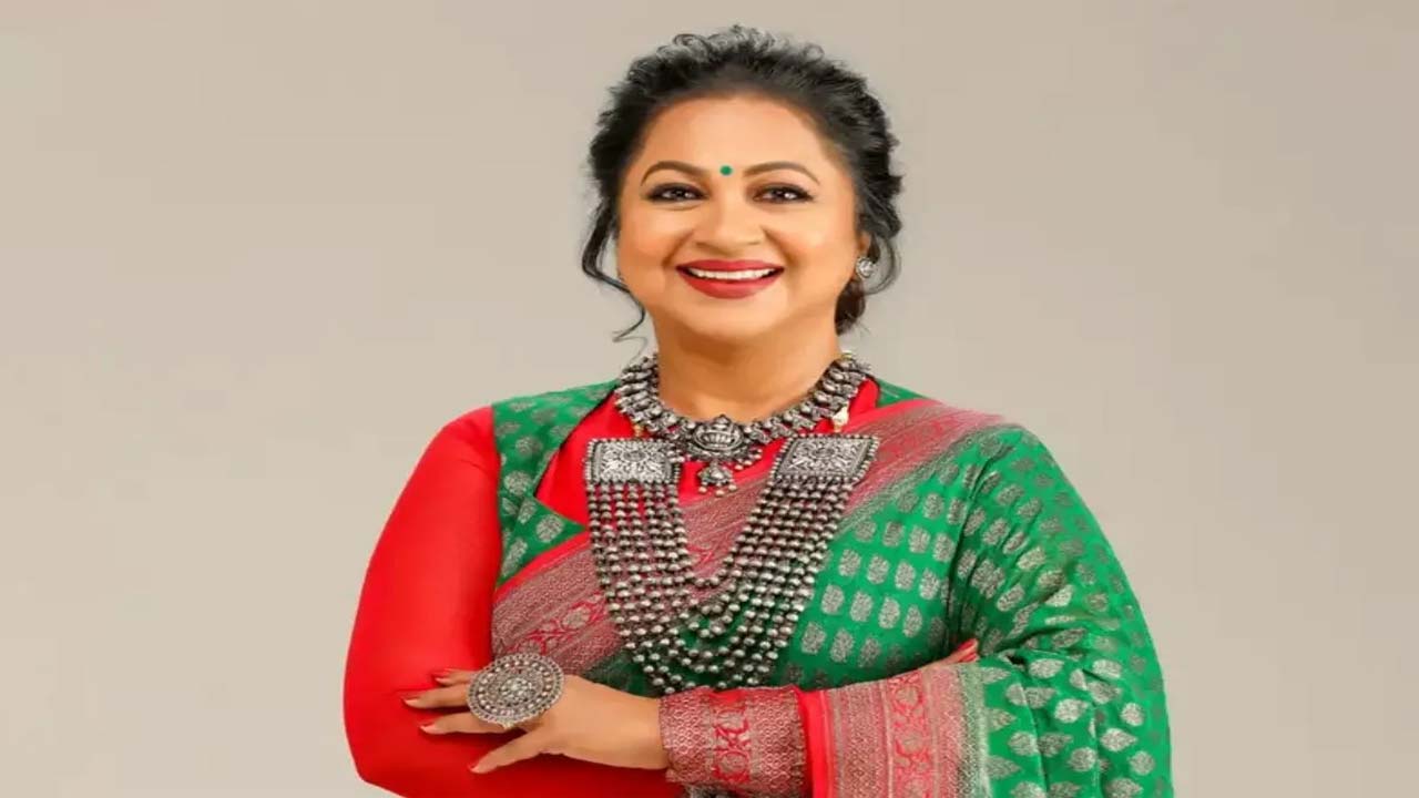 Actress Radhika: ఎన్నికల ప్రచారంలో.. నటి రాధిక నోట తెలుగు పలుకులు..