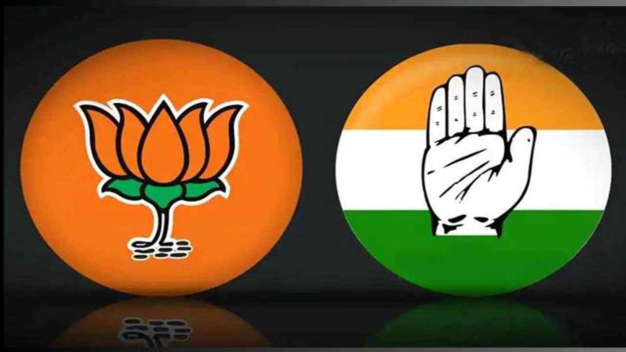 BJP MLAs: బీజేపీ ఎమ్మెల్యేలు... కాంగ్రెస్‌కు ప్రచారం..!