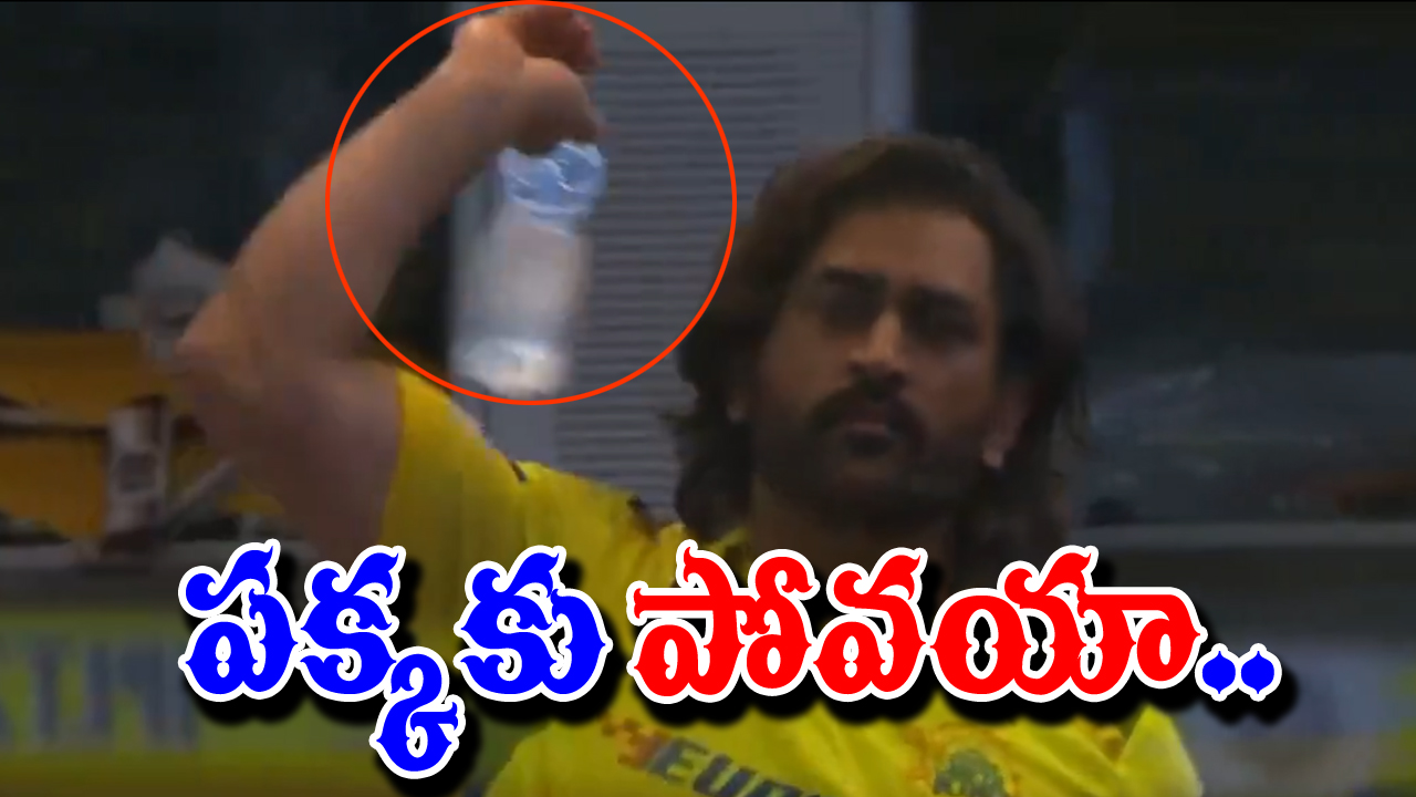 Dhoni Viral Video: కెమెరామెన్‌ను బెదిరించిన ధోనీ.. ఎందుకంటే.. 