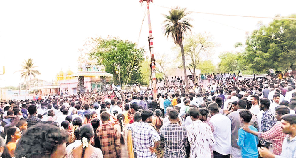 ఘనంగా తిక్కయ్యస్వామి ఉట్ల పరుష