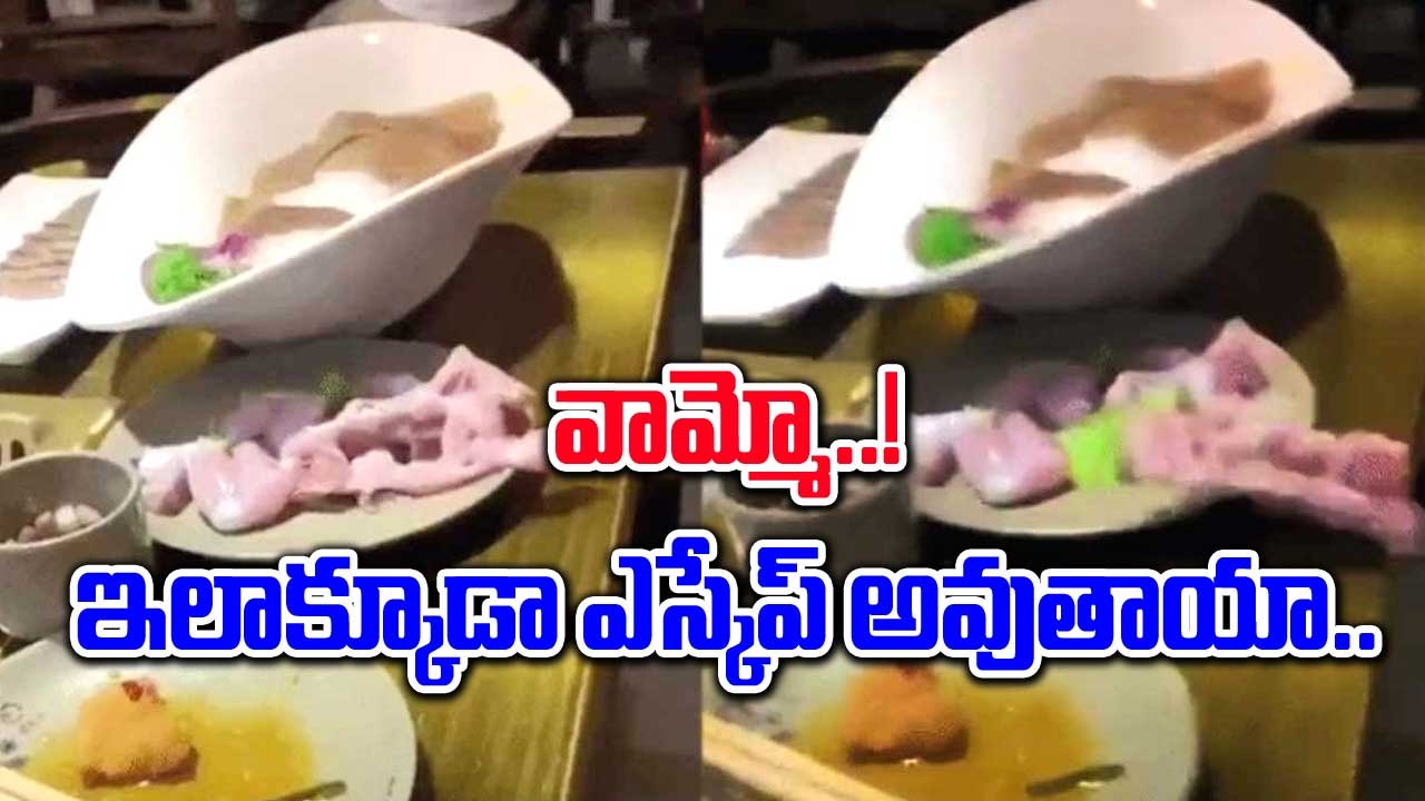 Viral Video: మాంసం ముక్కలను కట్ చేస్తుండగా.. దిమ్మతిరిగే సీన్.. ఒక్కసారిగా వాటిలో ఒకటి.. 