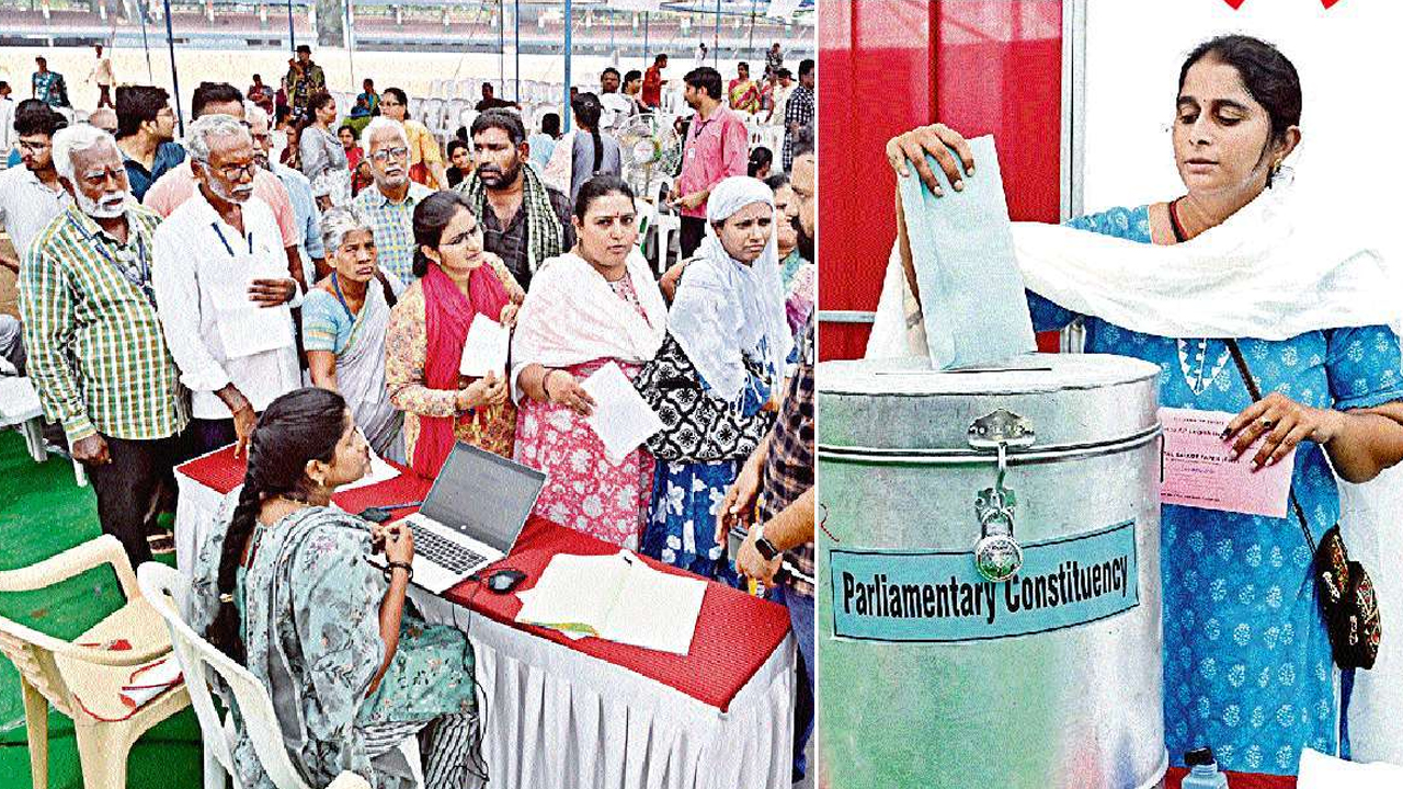 AP Elections 2024: పుట్టపర్తిలో పోస్టల్ బ్యాలెట్ ఓటింగ్ కేంద్రం వద్ద ఉద్రిక్తత